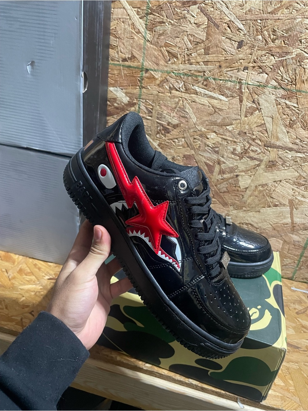 BAPESTA Black shark